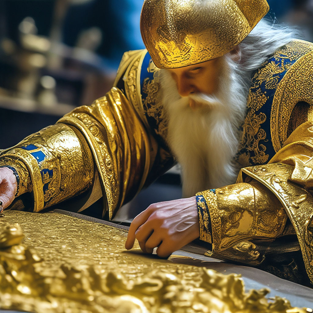 «Царь-Кощей над златом чахнет …» — создано в Шедевруме