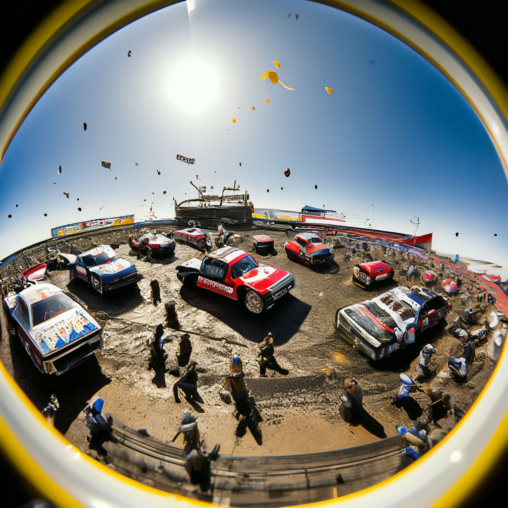 «Demolition derby» — создано в Шедевруме