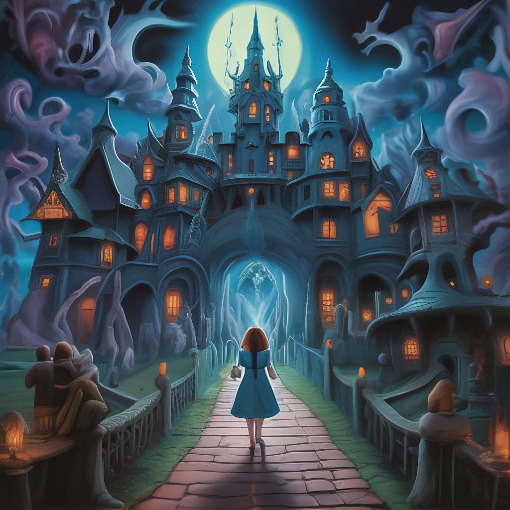 «Каролина в стране Кошмаров» — создано в Шедевруме