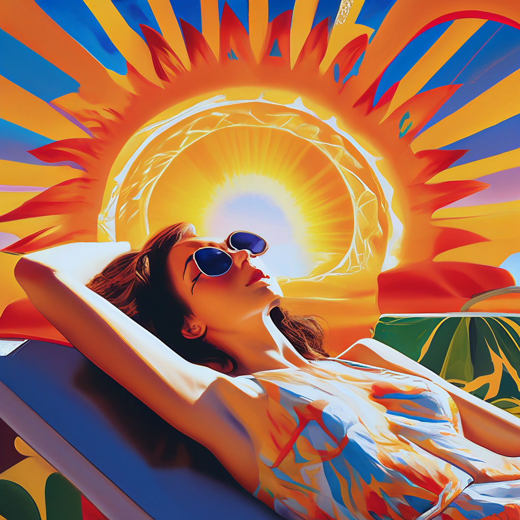 «Я на солнышке лежу и на солнышко…» — создано в Шедевруме