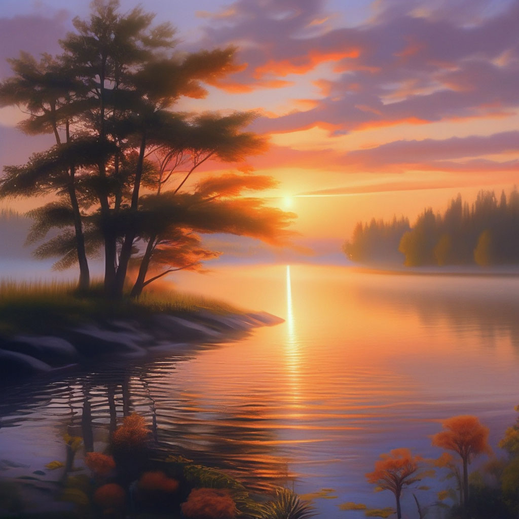 «Умиротворение, тихая радость, природа…» — создано в Шедевруме