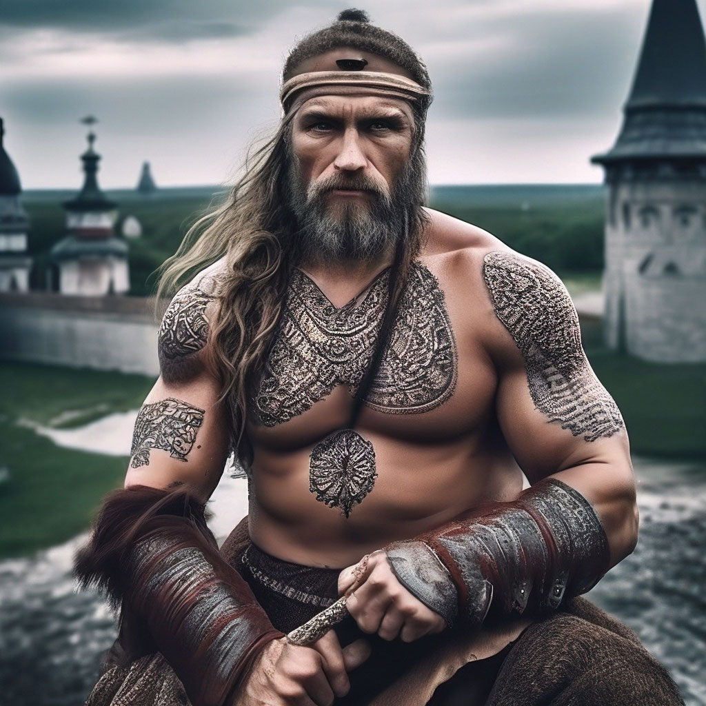 Татуировки русских воинов (59 фото)