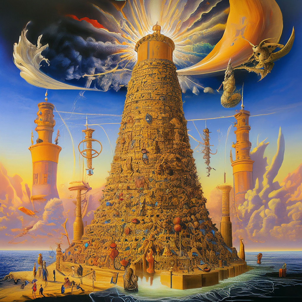 Брюгель вавилонская башня» — создано в Шедевруме