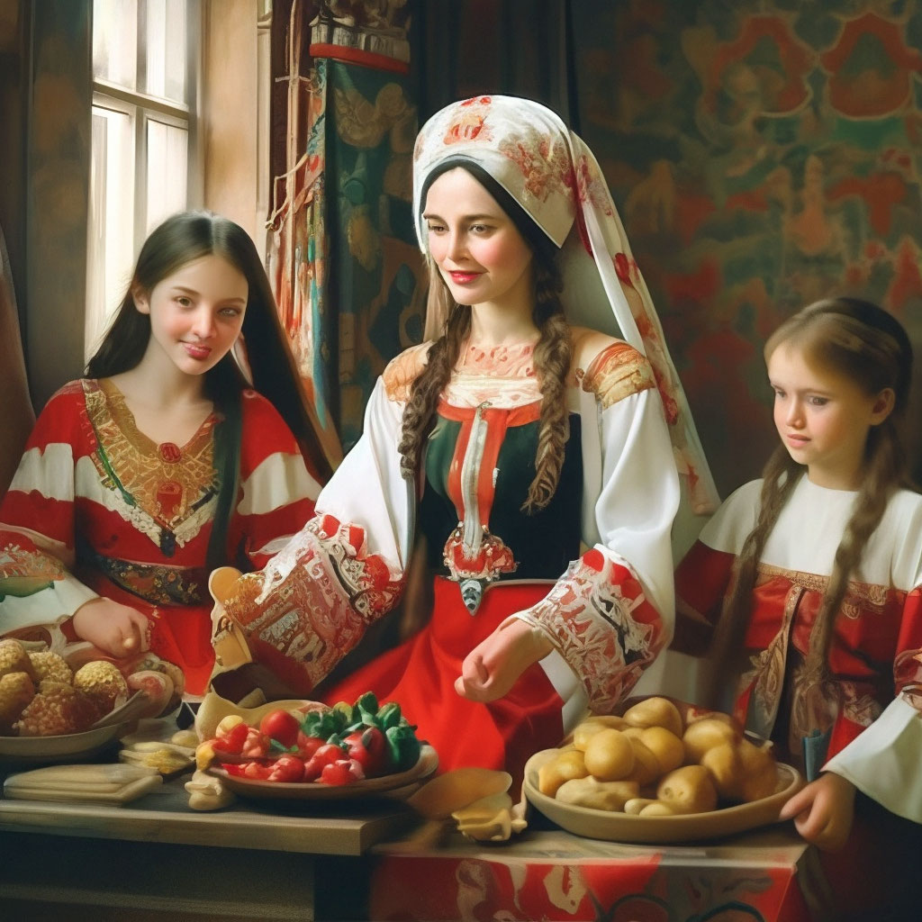 «Древне-Русские традиции» — создано в Шедевруме