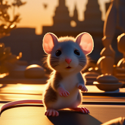 «Kitty rat , cgi , aesthetically pleasing, beautiful, realistic, high ...