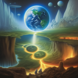 «@R@The origin of life on earth @R@» — video created in Shedevrum