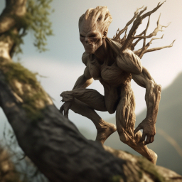 «Root mutant realistic photo» — video created in Shedevrum