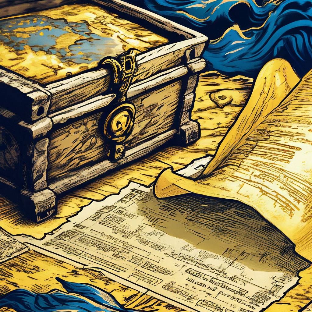 Старинная пиратская карта сокровищ, …» — создано в Шедевруме