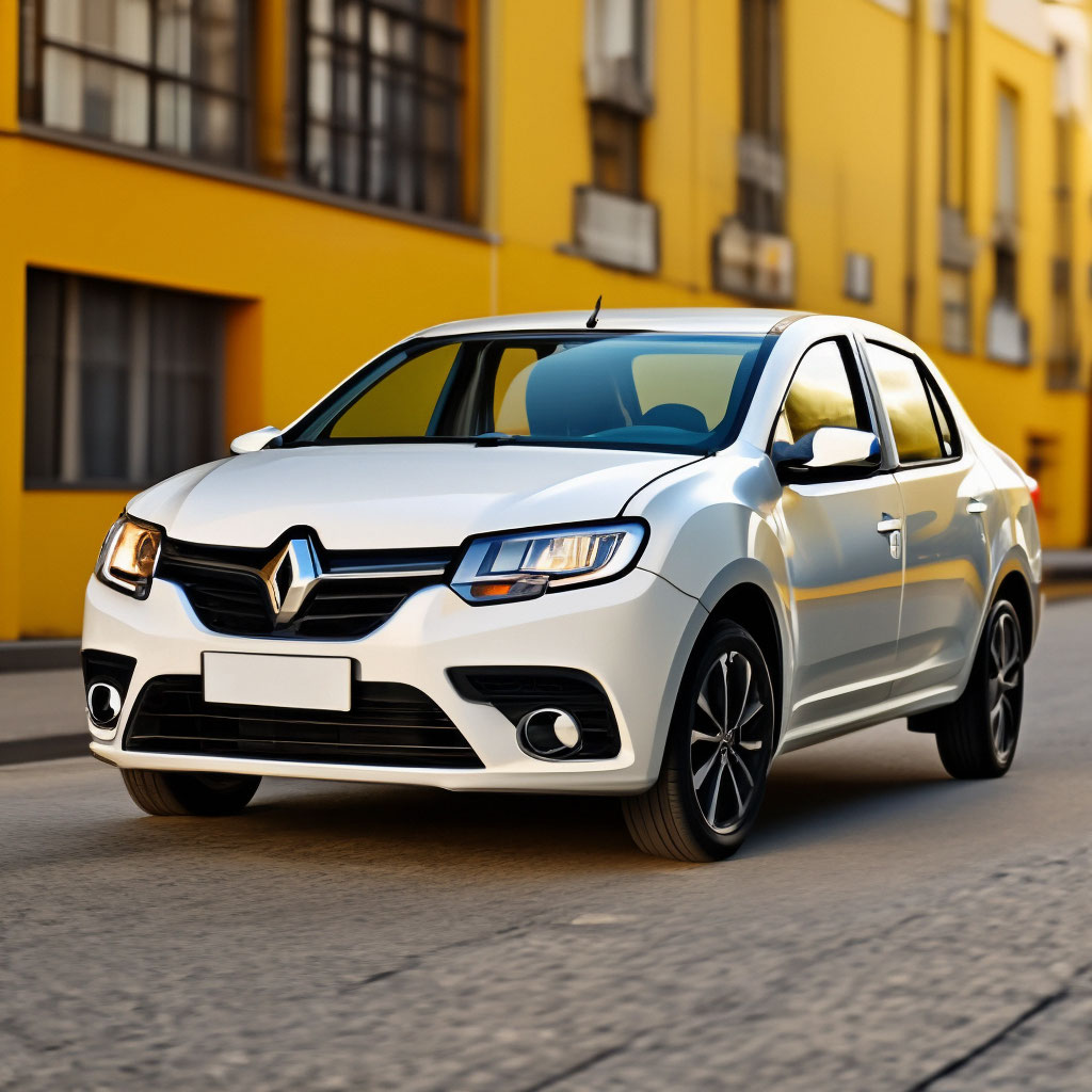 Renault Logan Р¶РµР»С‚С‹Р№