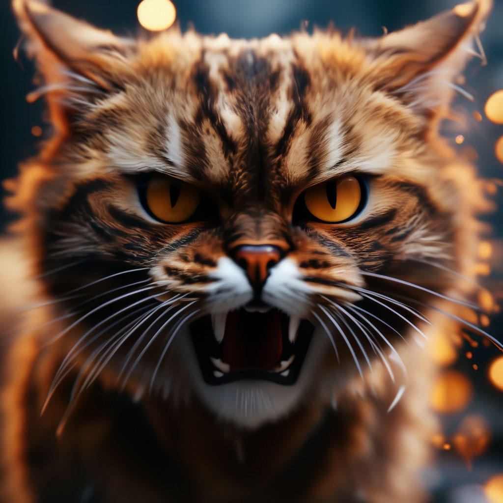 Злая кошка» — создано в Шедевруме