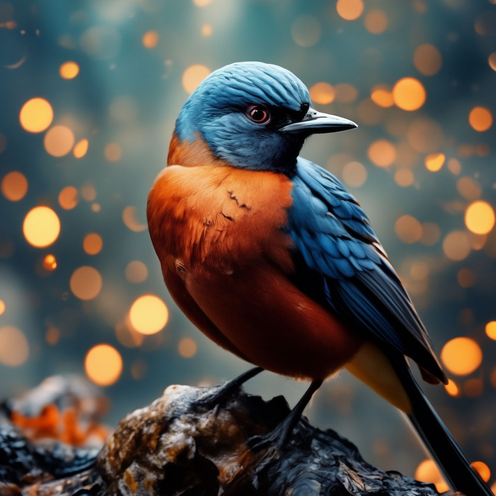 Птицы, красивые, большие, радостные, …» — создано в Шедевруме