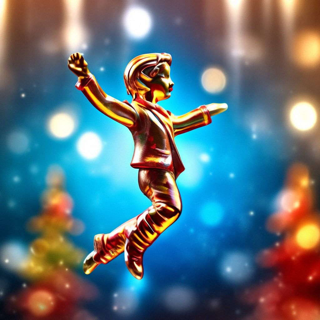 «Мальчик танцор» — картинка создана в Шедевруме