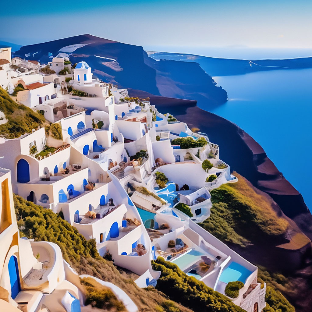 Идеальный остров для отдыха в Греции» — создано в Шедевруме
