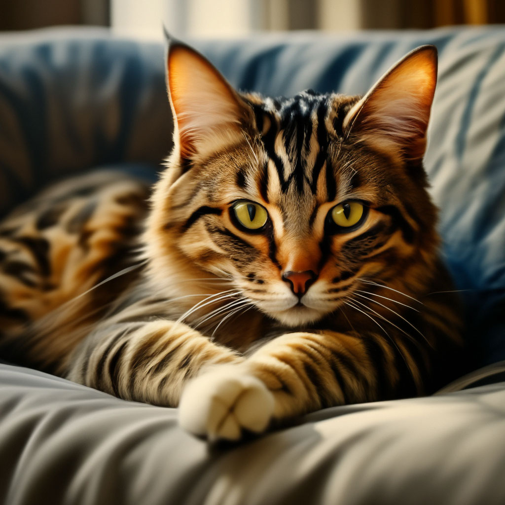 Серый полосатый котенок - красивые фото