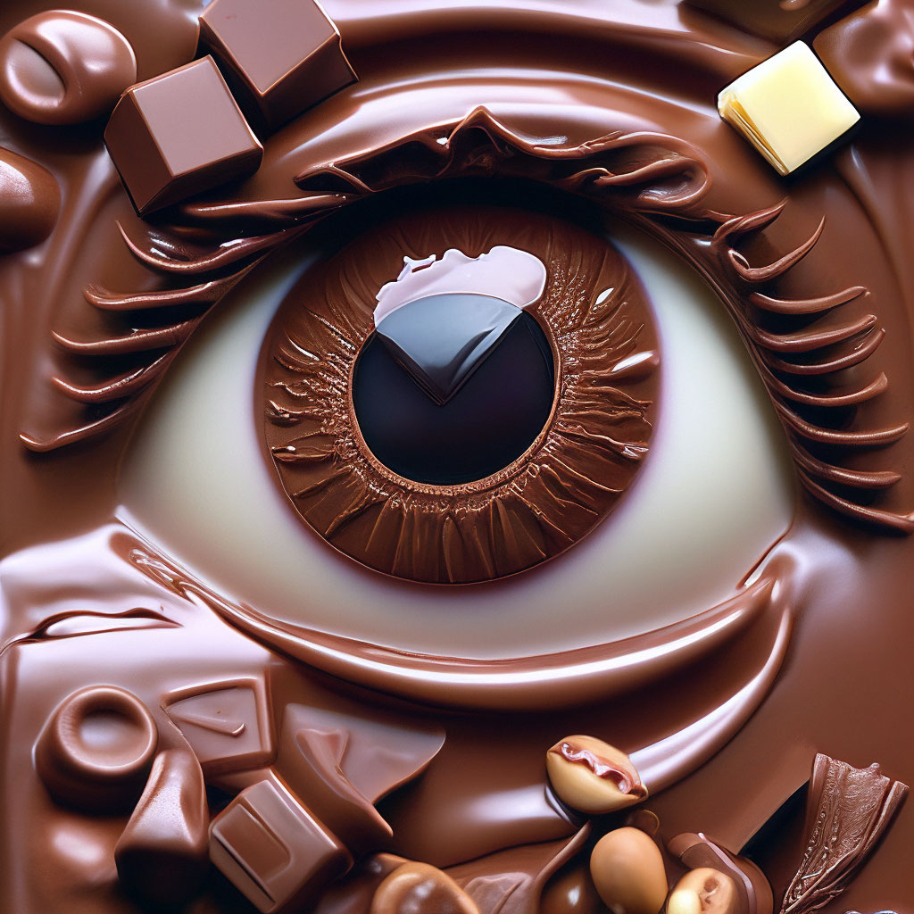 Шоколадный цвет глаз