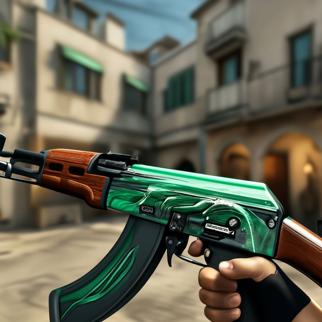 Ak 47 emerald