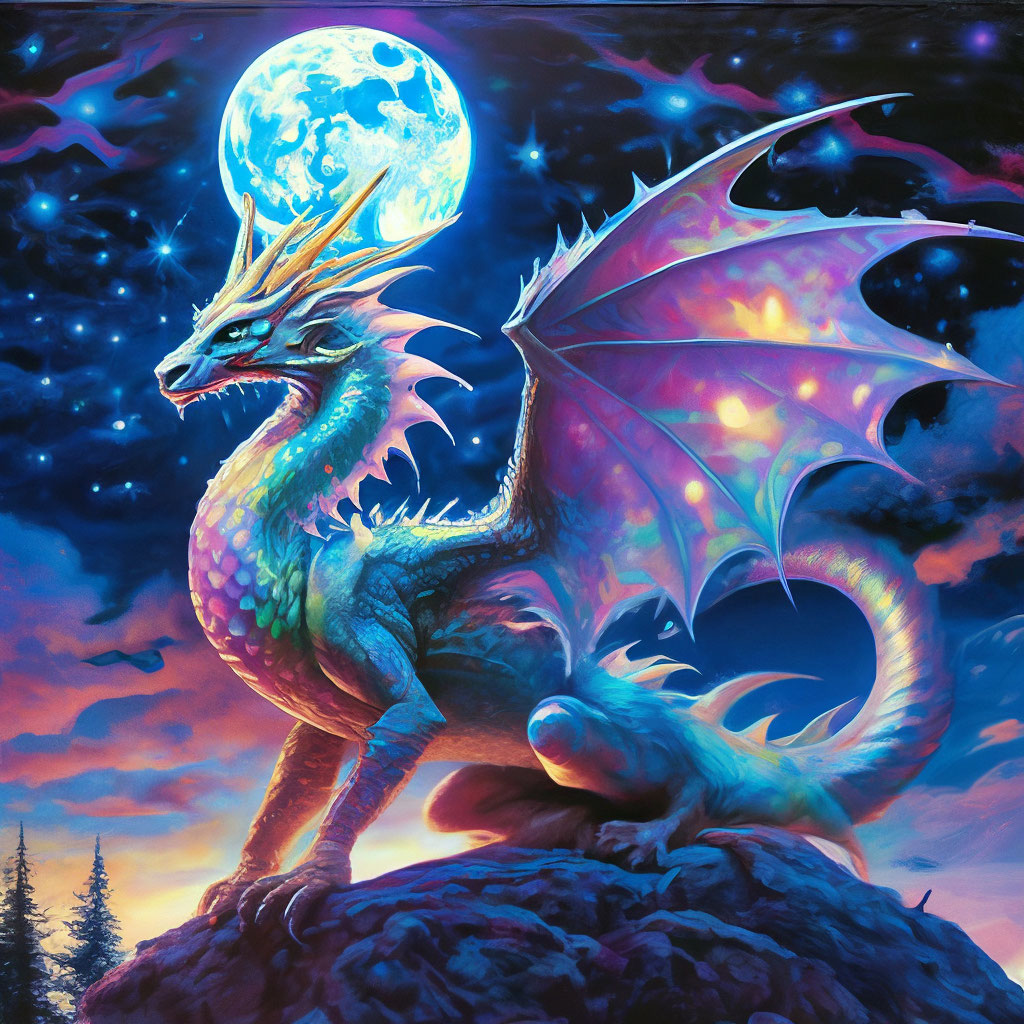 Iridescent deals dragon