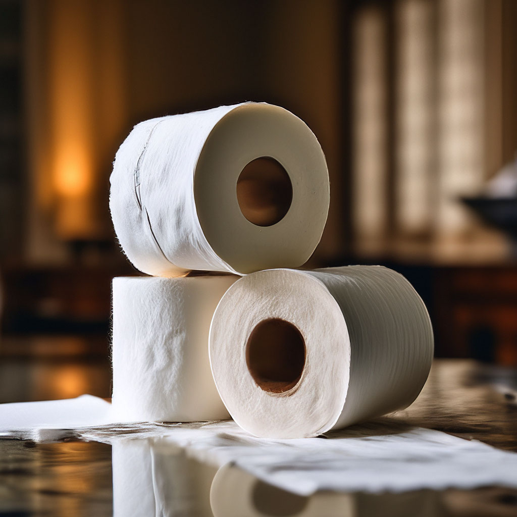 Туалетная бумага в рулонах Focus 1 слойная 200м белый система T2
