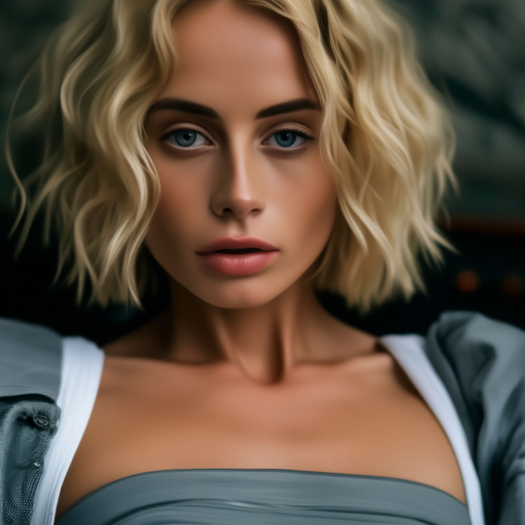 Replica model singer Sasha Beart, …» — создано в Шедевруме
