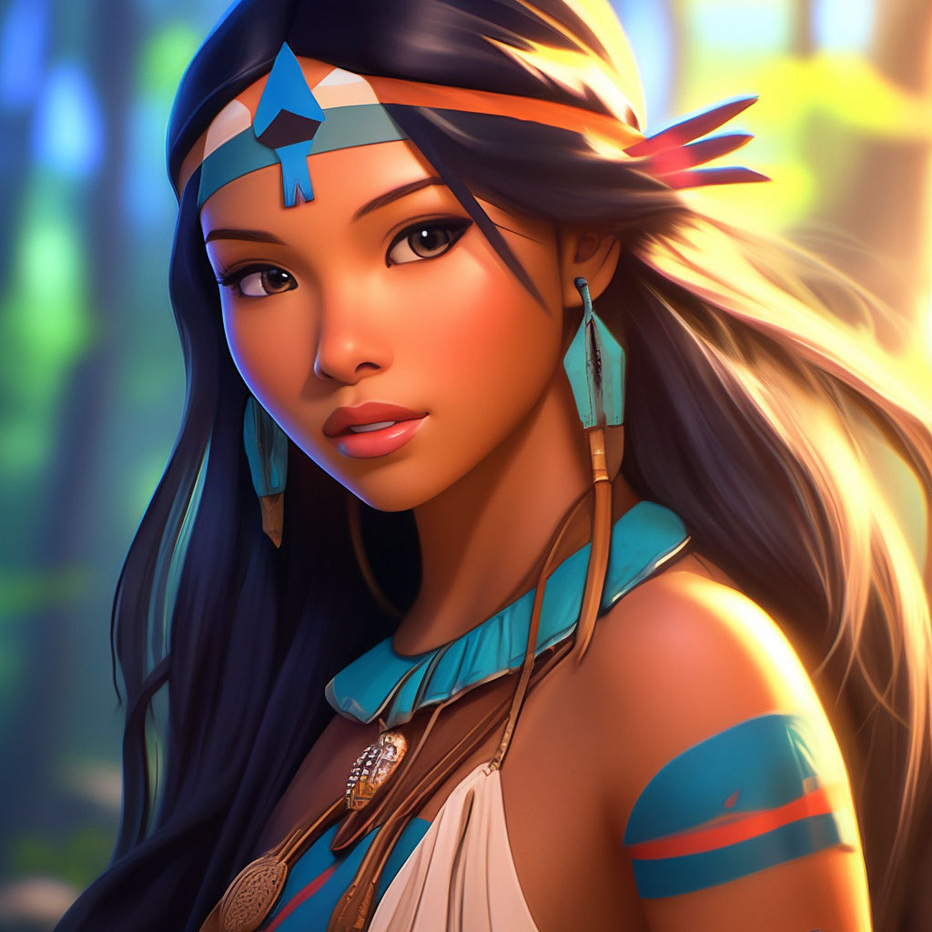 Pocahontas — смотреть ролики с участием данной модели