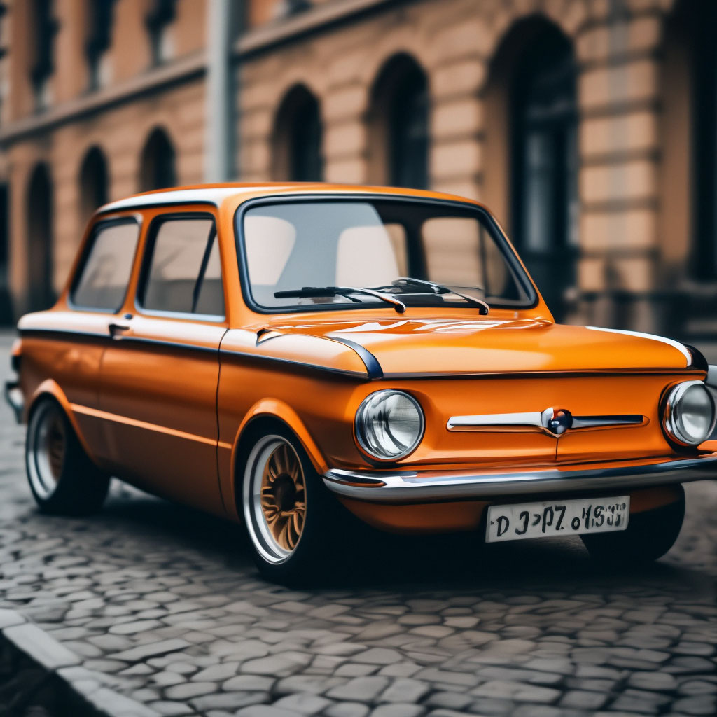 ZAZ 968 with body from mini cooper