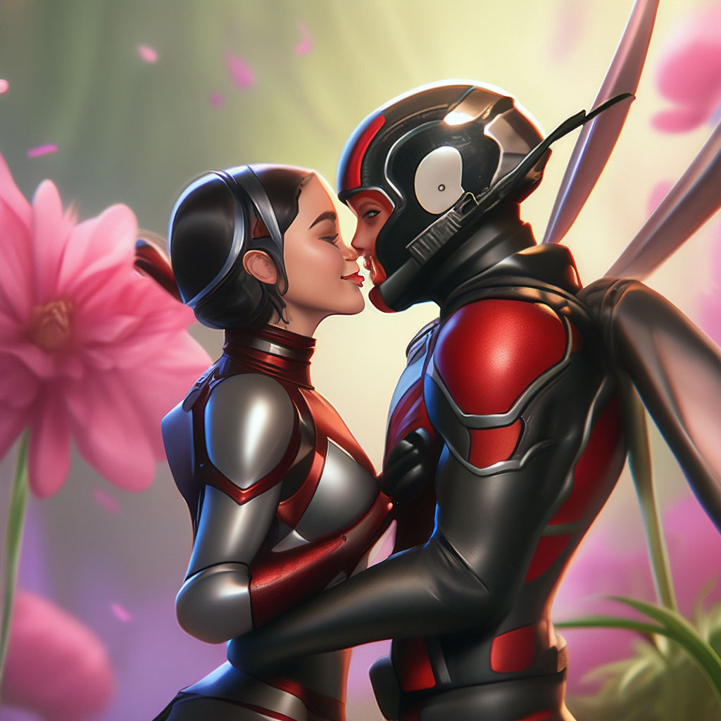 Человек Муравей и Оса наслаждение