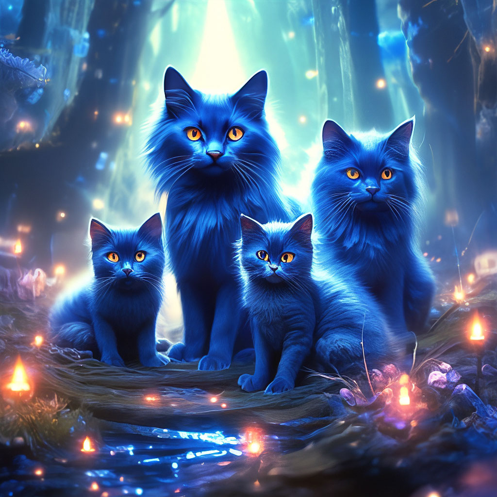 Bluestar  Милые котики, Кошки воины, Котята