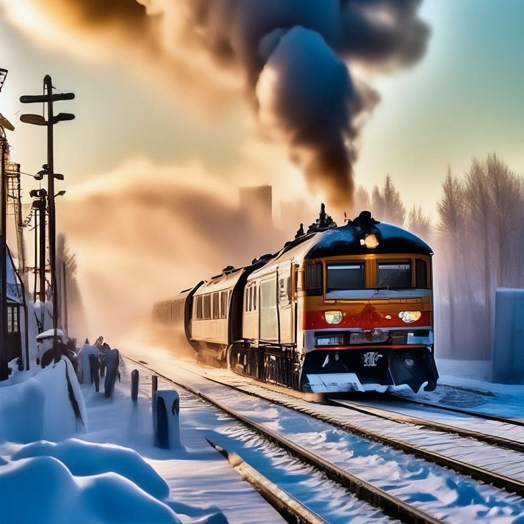 Красивая фотография. Зима в Мурманске…» — создано в Шедевруме