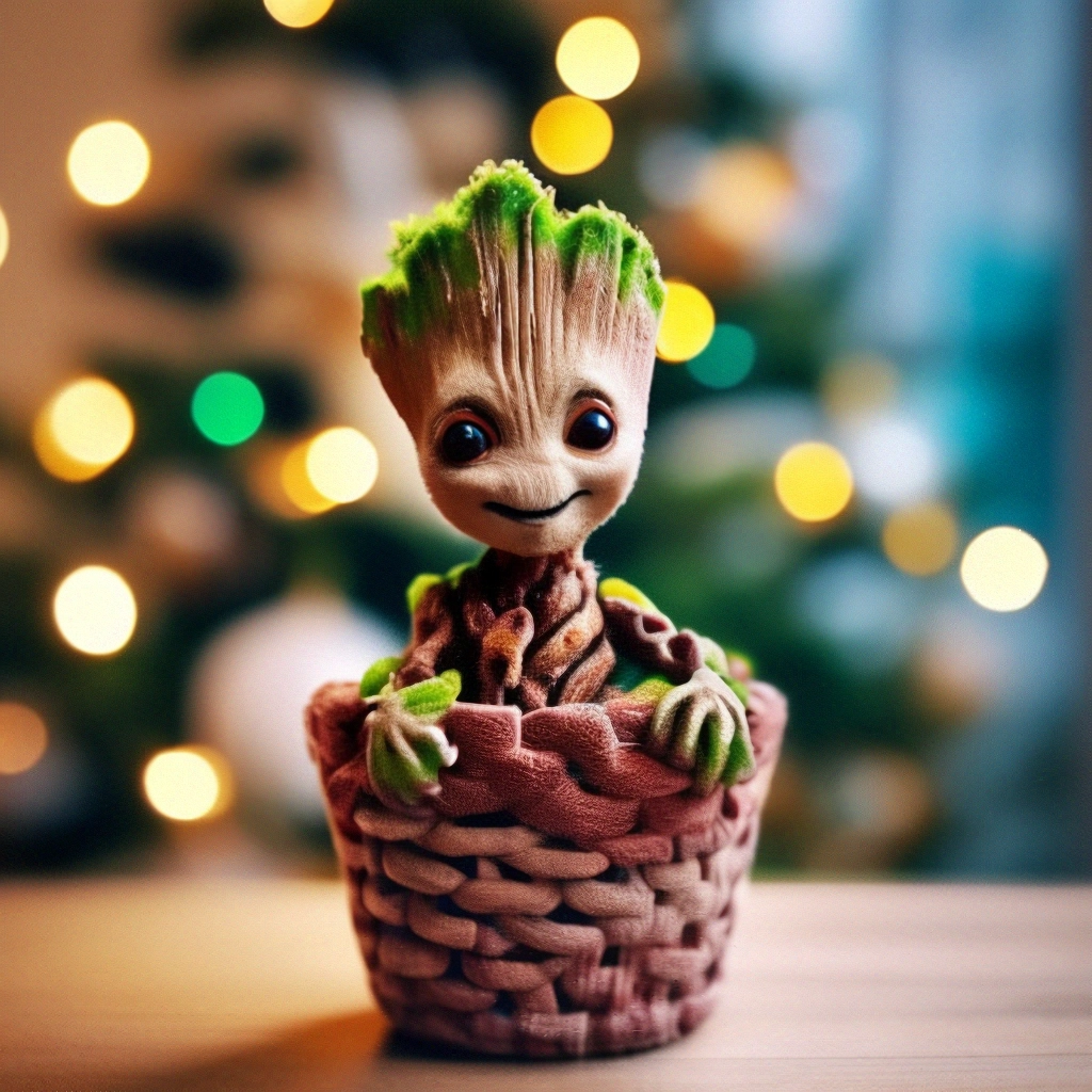 Малыш Грут Baby Groot DIY своими руками