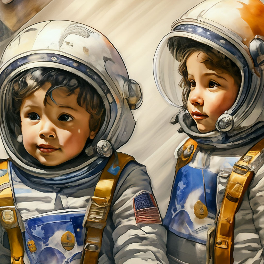 Дети космонавта гагарина. Космонавт акварель. Космонавт рисунок. Нарисованный космонавт в скафандре. Малыш космонавт.