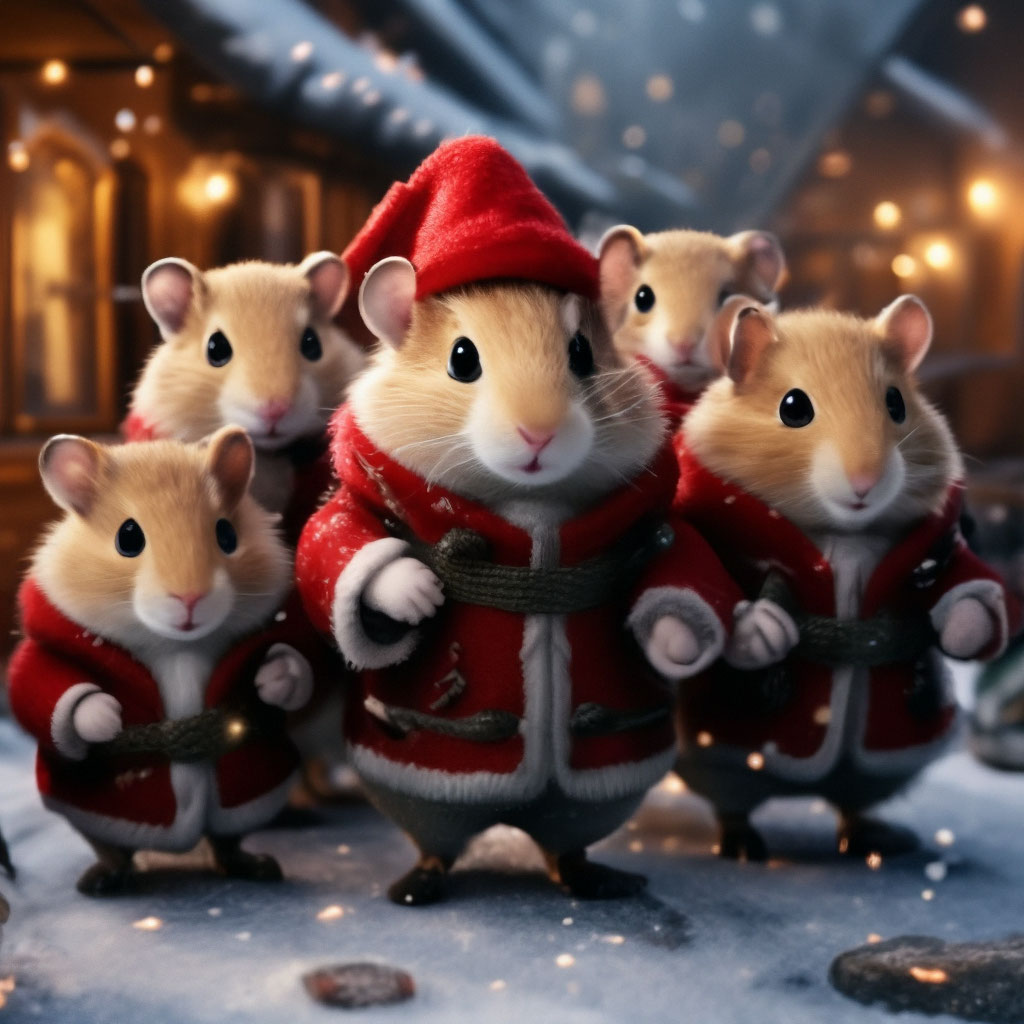 FOR THE SUBSCRIBER MAXIM ZHIRUEV@ a gang of Santa Claus