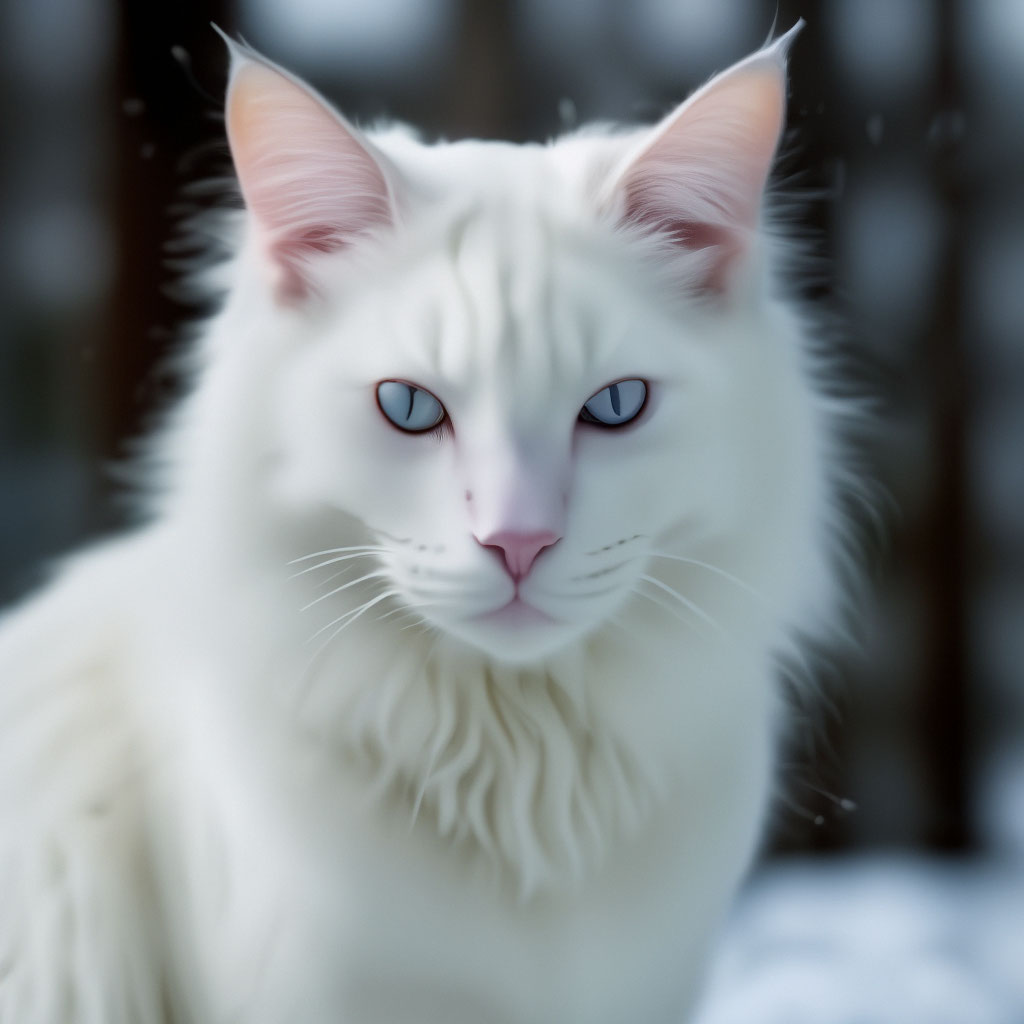 Коты альбиносы