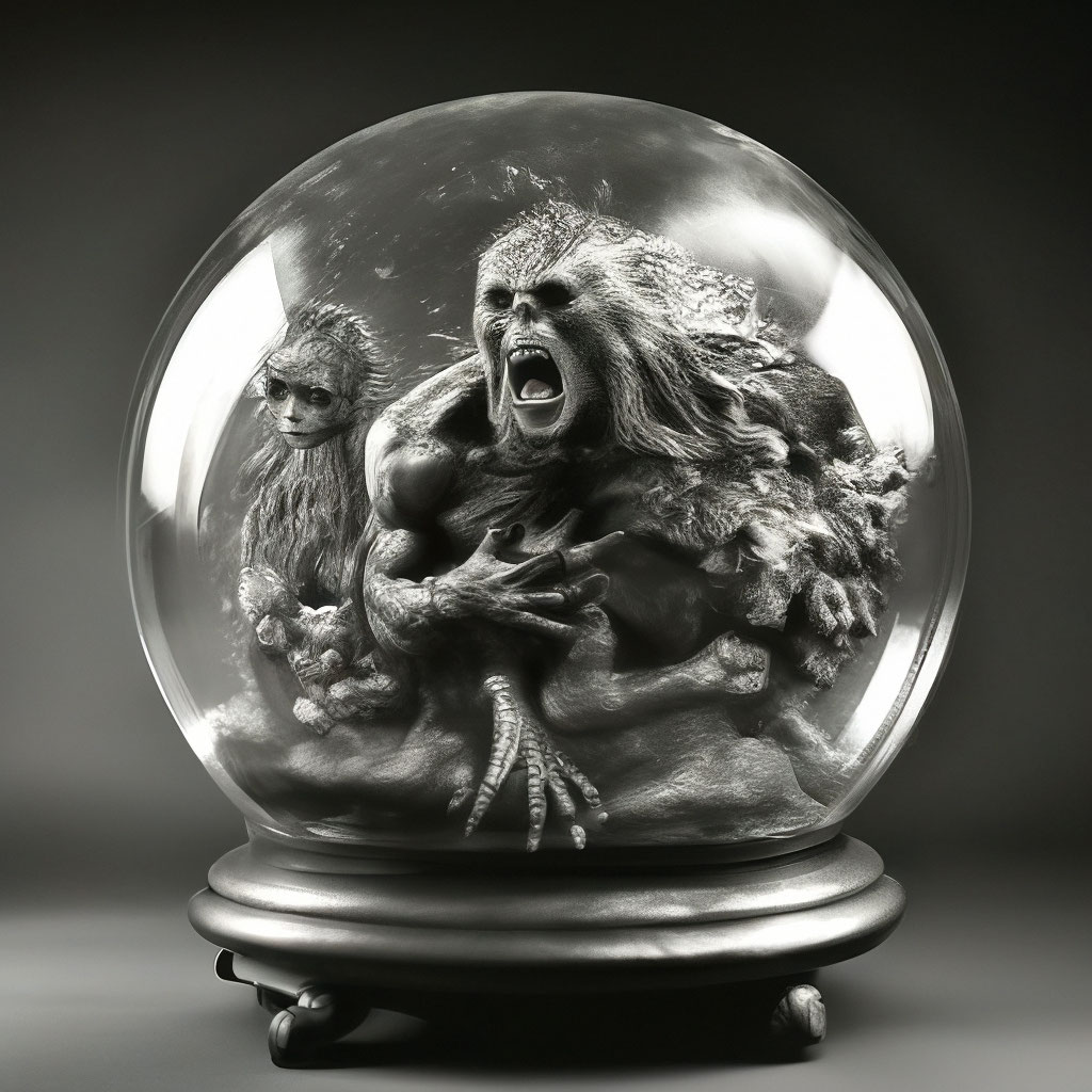 Стеклянная мифология на фото
				