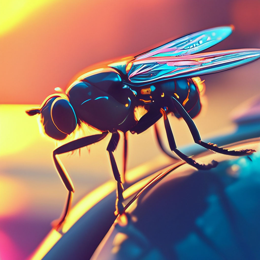 лоуполи модель мухи для игры SZone Online