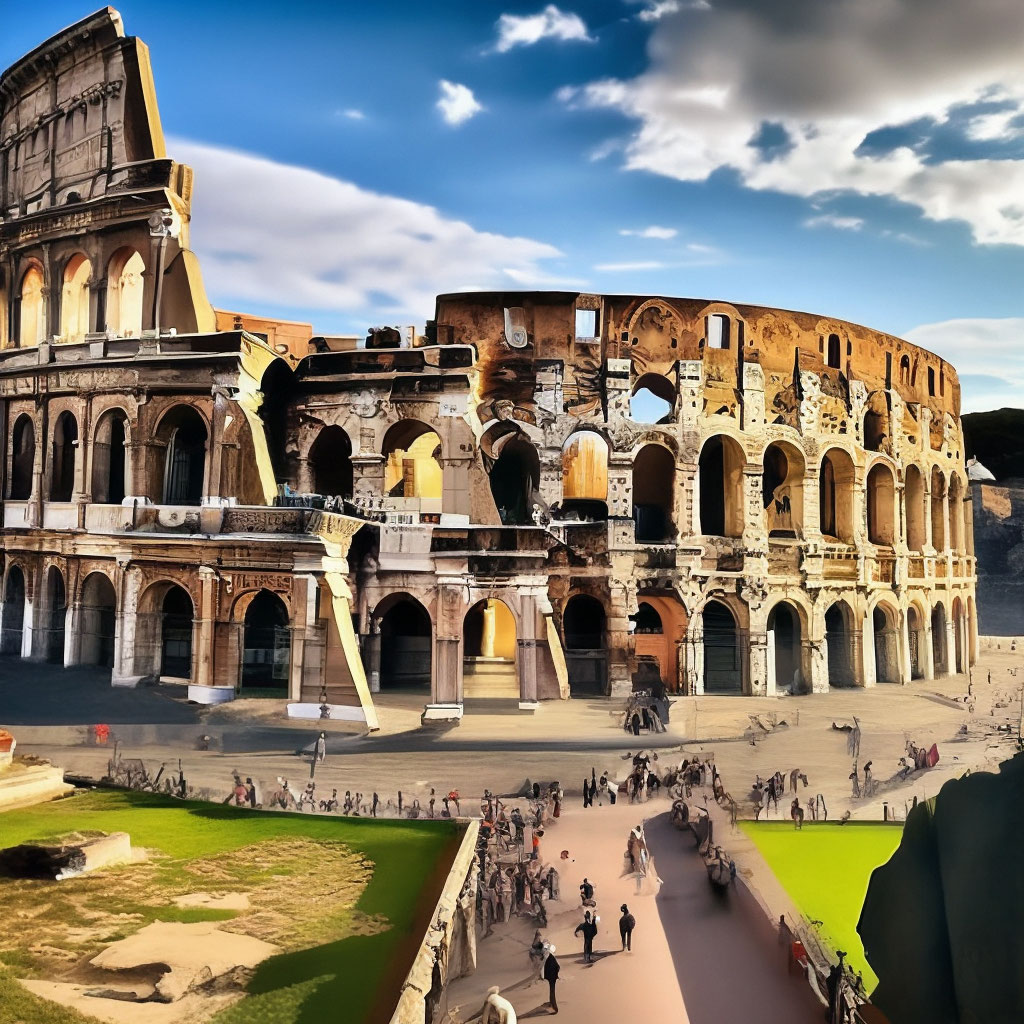 «Италия, Рим 🇮🇹 Italy, Rome …» — картинка создана в Шедевруме