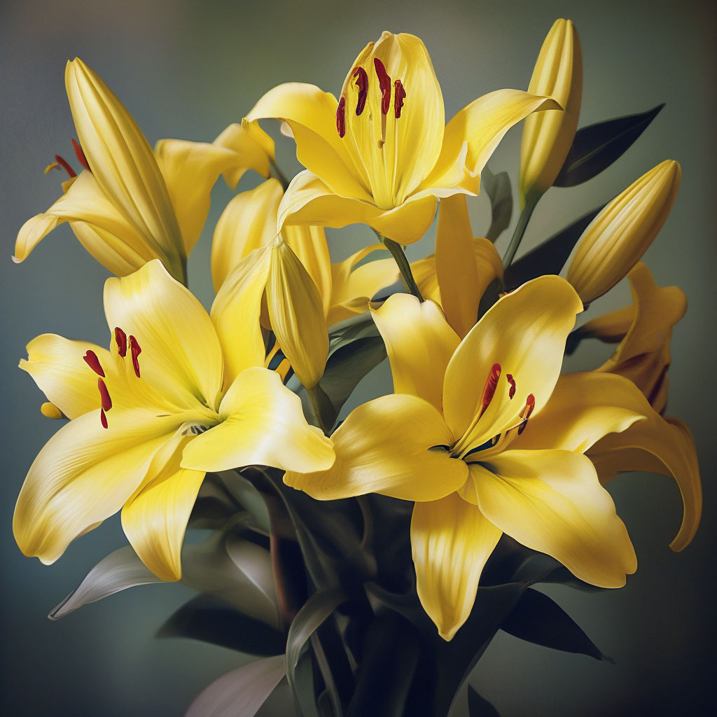 Лилия желтая лесная - 56 фото