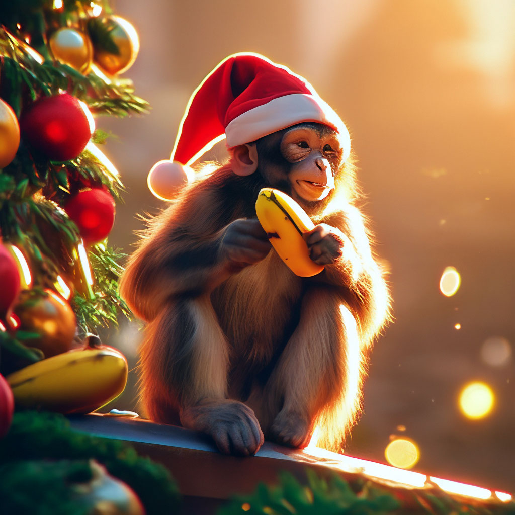 Думская площадь готова к Новому году: появились новые фигуры обезьян (ФОТО)