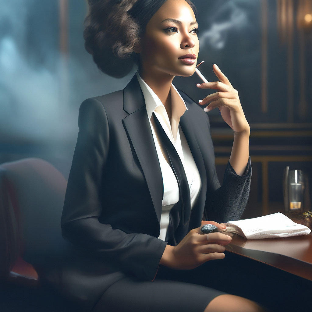 Секретарь и курение: необходимо решение