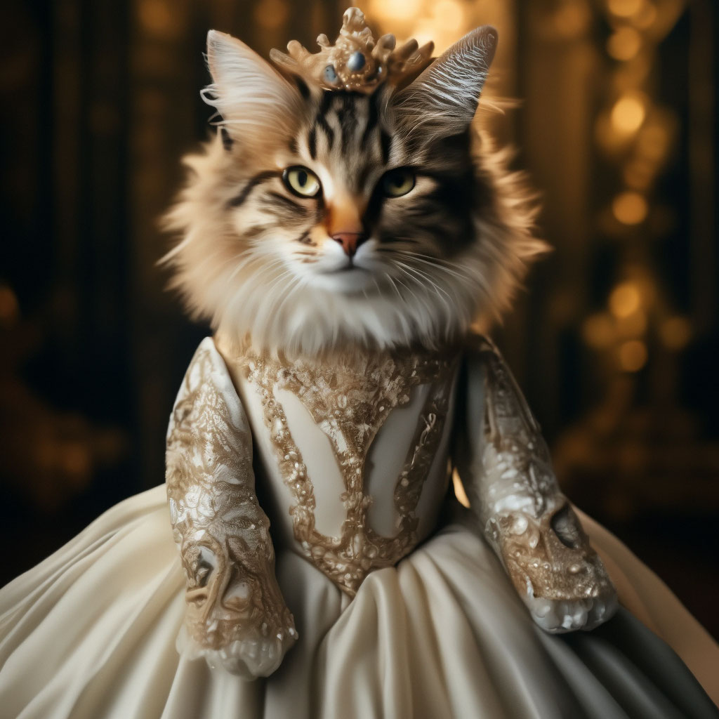 «Стильная кошка в полный рост в …» — создано в Шедевруме