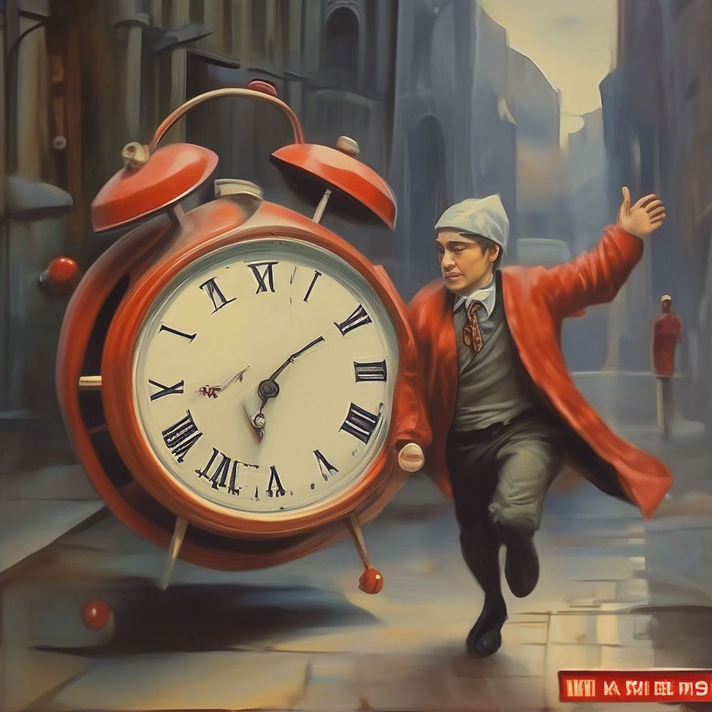 Кто не успел, тот опоздал» — создано в Шедевруме