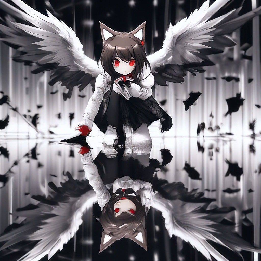 Аниме девушка с коричневыми волосами…» — создано в Шедевруме