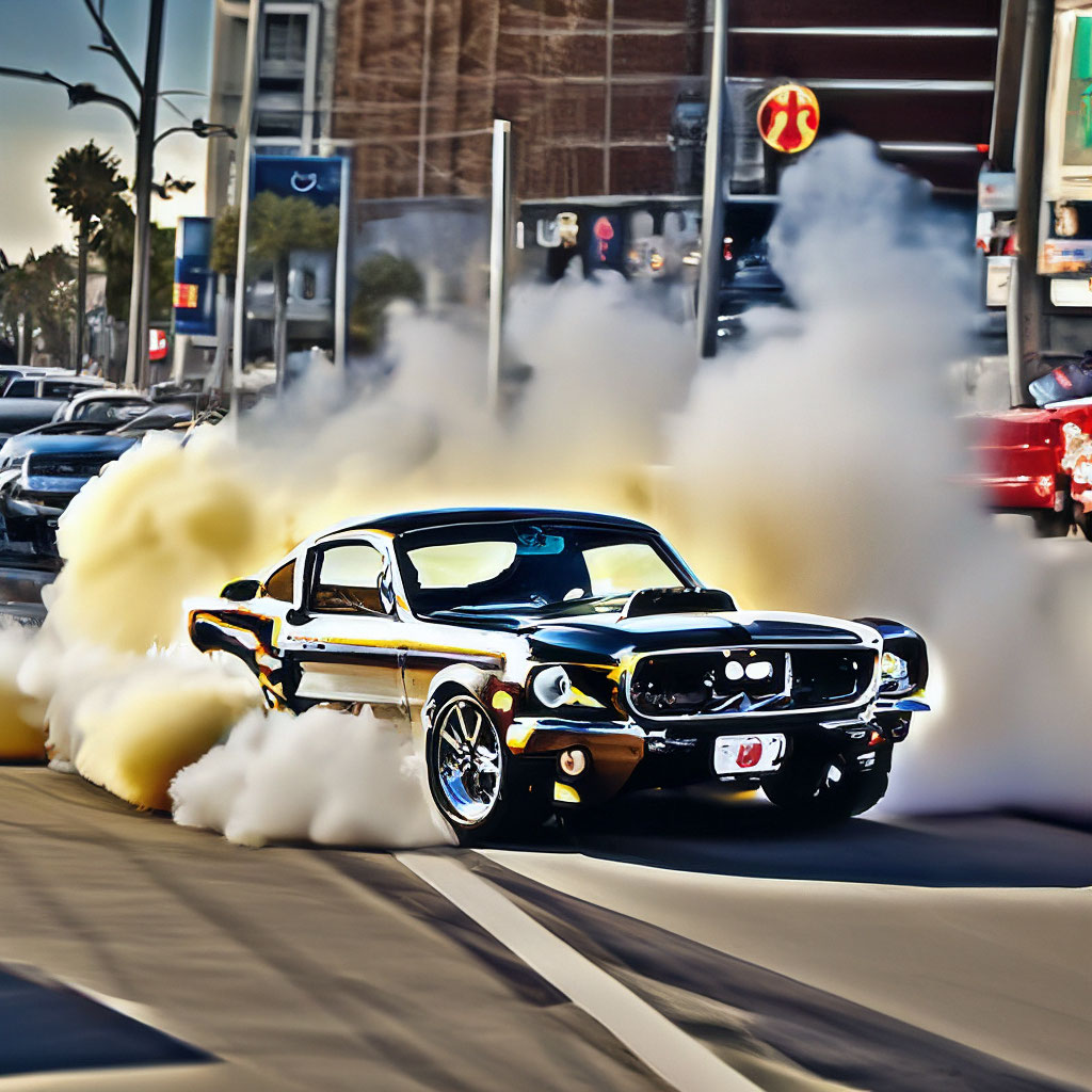 Неожиданный дуэль: 600-сильный ЗИЛ-130 против Ford Mustang в гонке