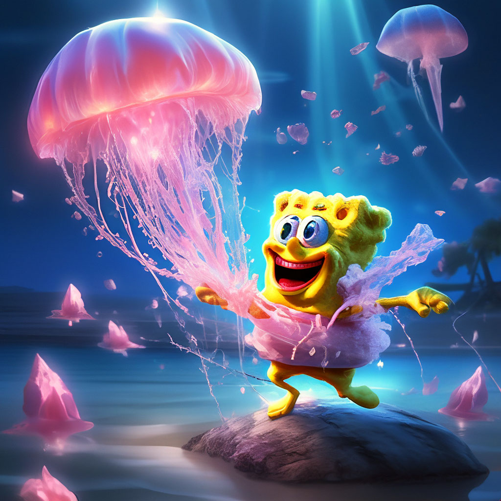 Red De Medusas De Bob Esponja Bob Esponja (T8): ¿Ya Eres Feliz?; El