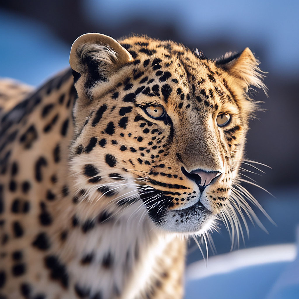 Азиатский леопард - редкий вид …» — создано в Шедевруме