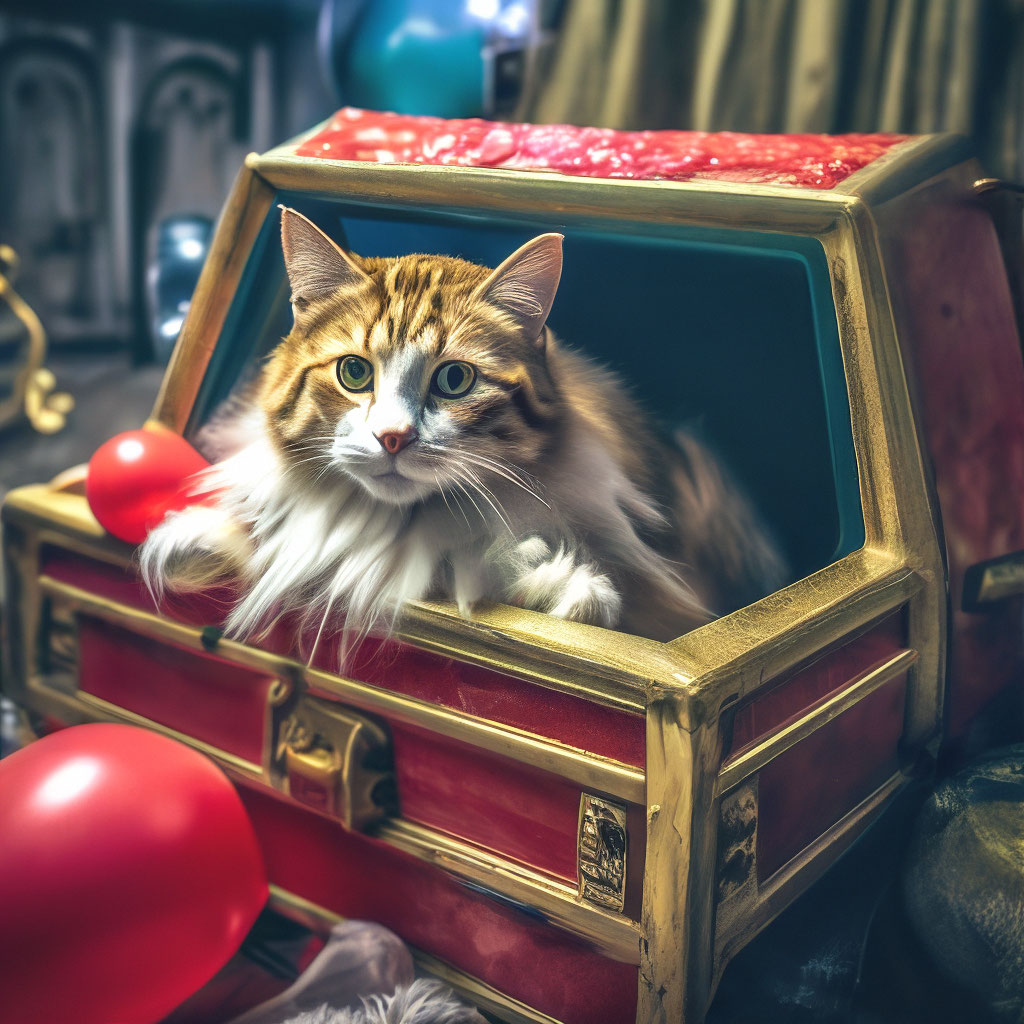 Кот клоун — профиль пользователя в Шедевруме