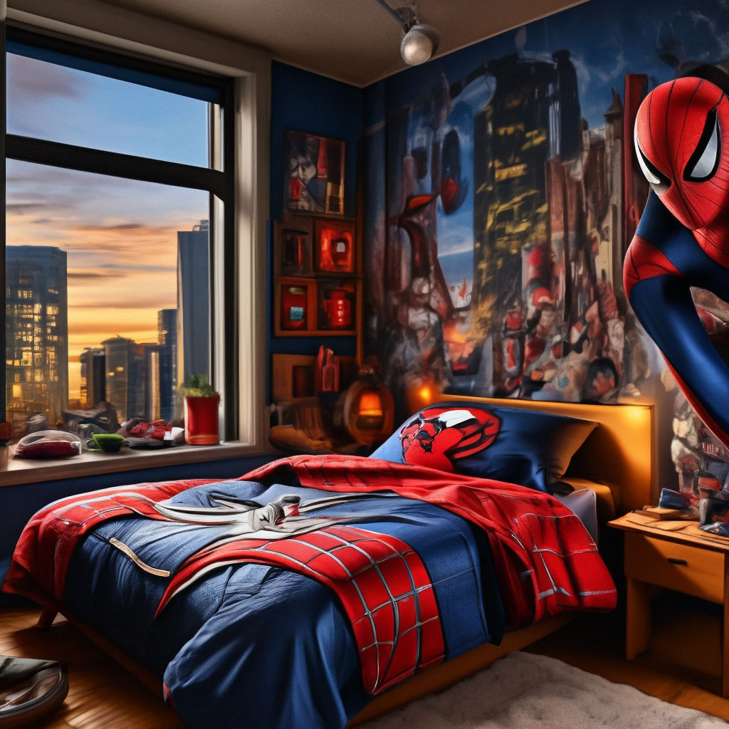Комната детская Человек-паук