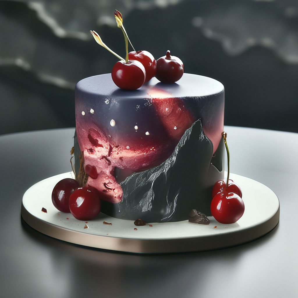 Домашнее пирожное Метеорит в шоколадной глазури