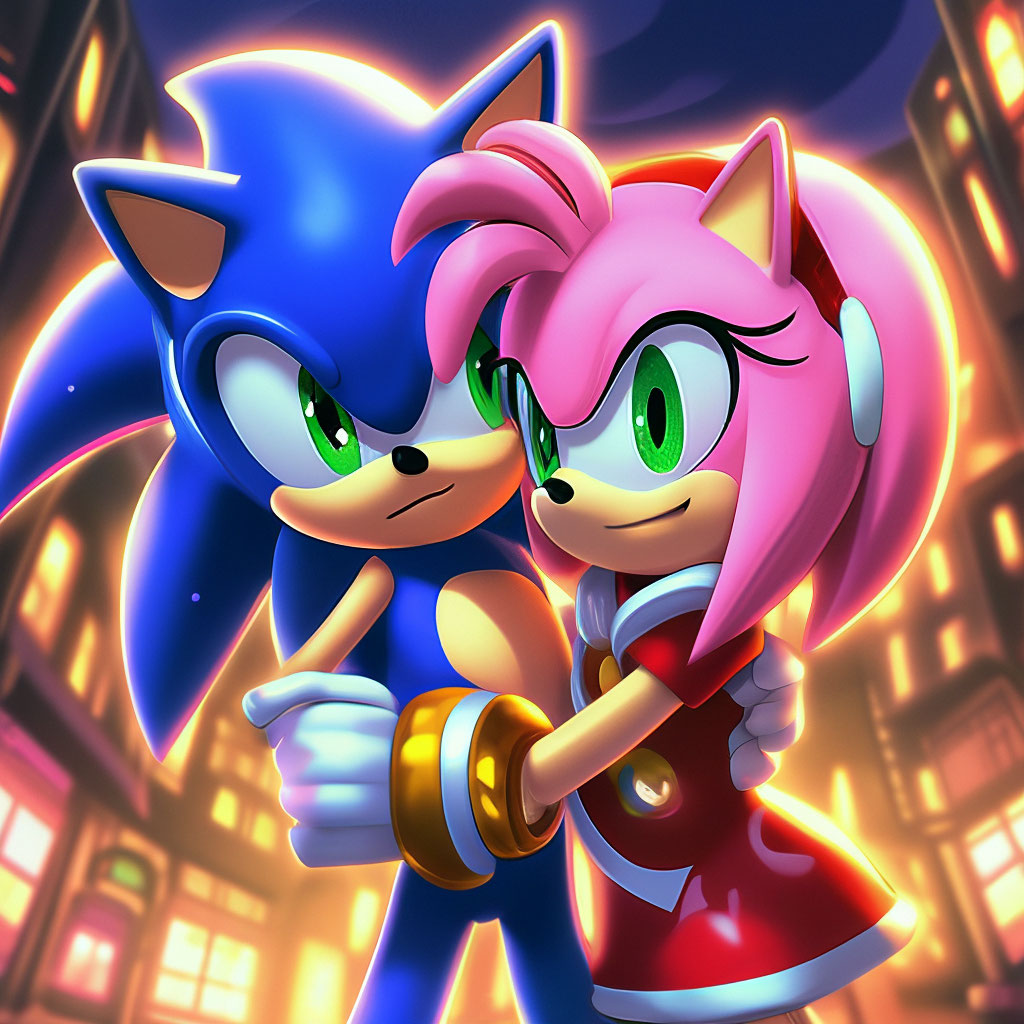 Соник пен Эми жыныстық қатынасқа түседі