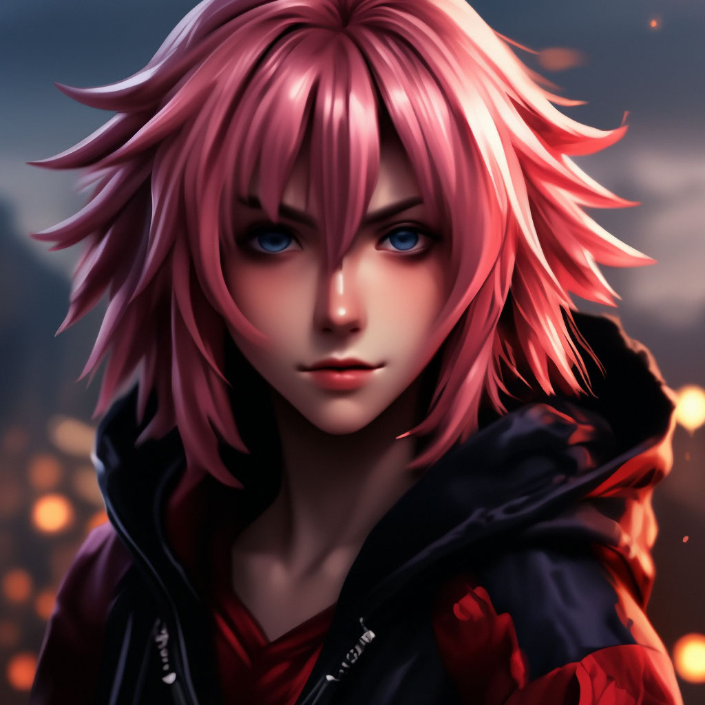 "Femboychik Astolfo" - image created in Shedevrum.