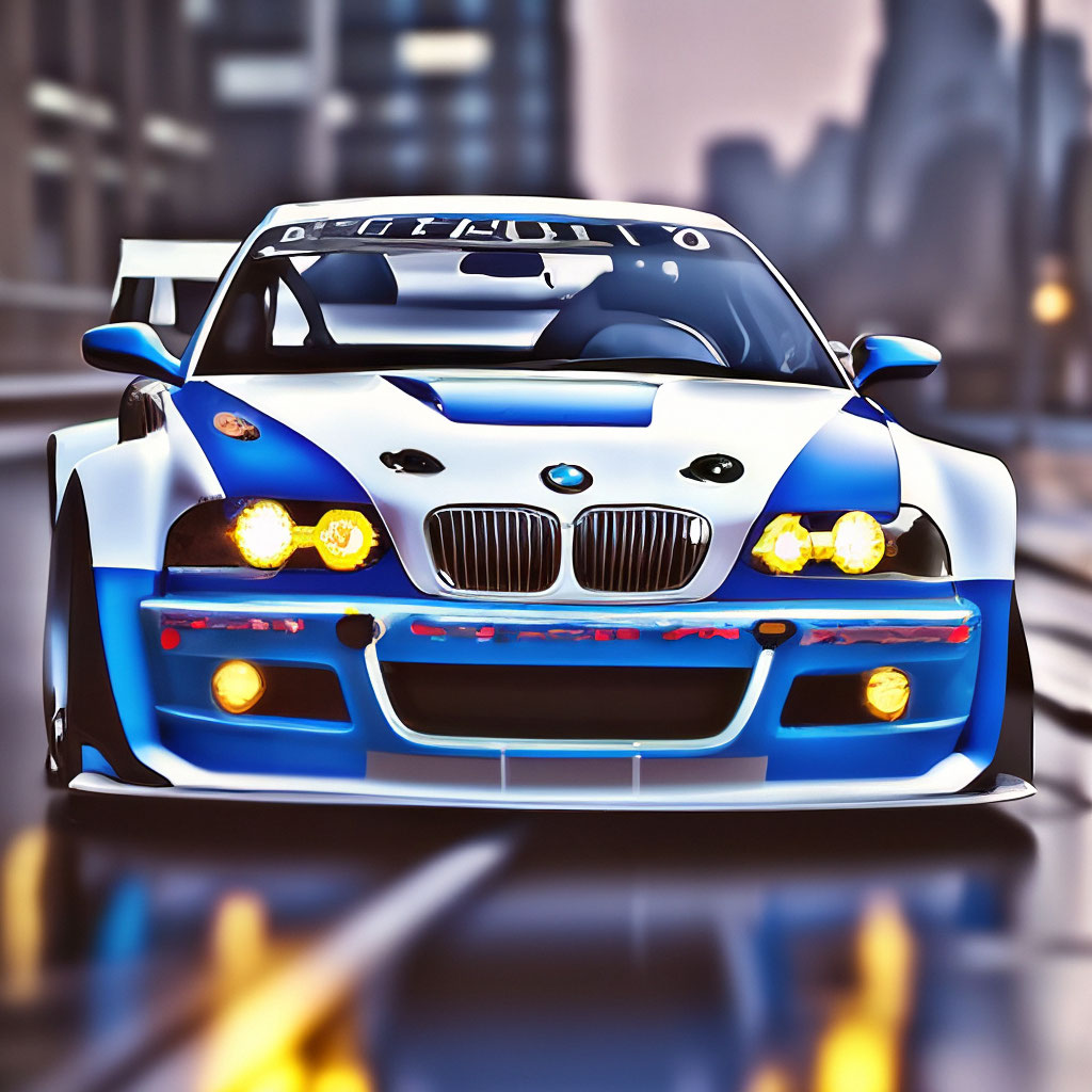 Bmw m3 gtr 2001 , Bmw m3 gtr NFS…» — создано в Шедевруме